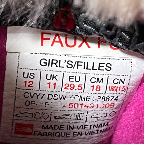 Girls The Northface Shellista Pull On Waterproof Boots - Picture 7 of 14